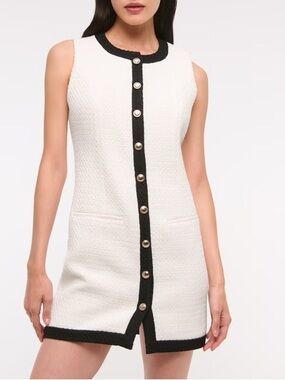 Abercrombie & Fitch Mara Tweed Mini Dress